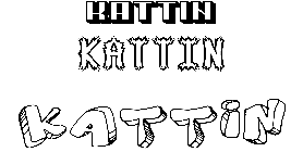 Coloriage Kattin