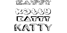 Coloriage Katty