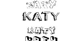 Coloriage Katy