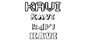 Coloriage Kavi