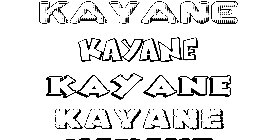 Coloriage Kayane