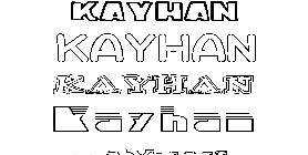 Coloriage Kayhan