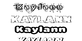 Coloriage Kaylann