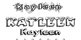 Coloriage Kayleen