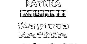 Coloriage Kaynna