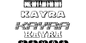 Coloriage Kayra