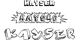 Coloriage Kayser