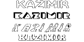 Coloriage Kazimir