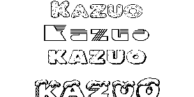 Coloriage Kazuo