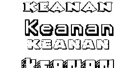 Coloriage Keanan