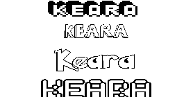 Coloriage Keara