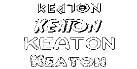 Coloriage Keaton