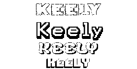 Coloriage Keely