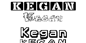 Coloriage Kegan