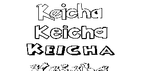 Coloriage Keicha