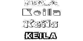 Coloriage Keila