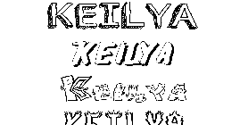Coloriage Keilya