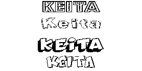 Coloriage Keita