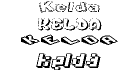 Coloriage Kelda