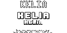 Coloriage Kelia