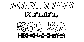 Coloriage Kelifa