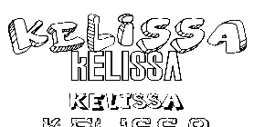 Coloriage Kelissa