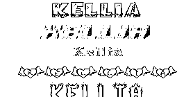 Coloriage Kellia