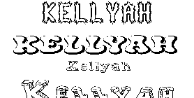 Coloriage Kellyah