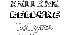 Coloriage Kellyne