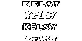 Coloriage Kelsy
