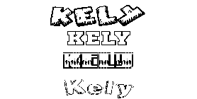 Coloriage Kely