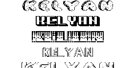 Coloriage Kelyan