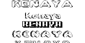 Coloriage Kenaya