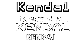 Coloriage Kendal