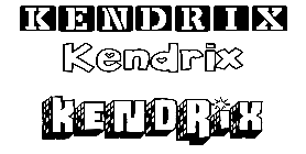 Coloriage Kendrix