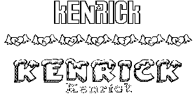 Coloriage Kenrick