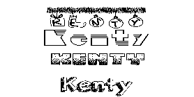 Coloriage Kenty