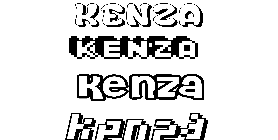 Coloriage Kenza