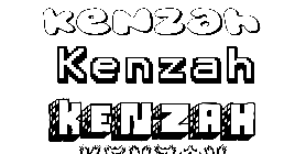 Coloriage Kenzah