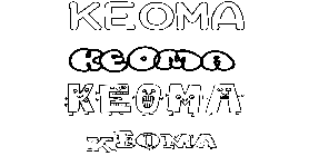 Coloriage Keoma