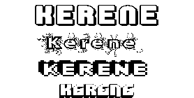 Coloriage Kerene