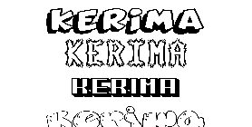 Coloriage Kerima