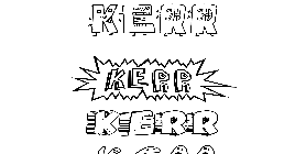 Coloriage Kerr