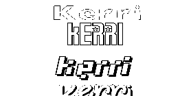 Coloriage Kerri