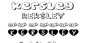 Coloriage Kersley