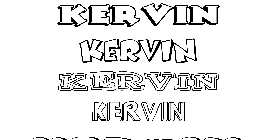 Coloriage Kervin