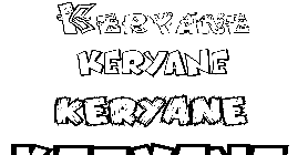 Coloriage Keryane