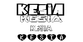 Coloriage Kesia