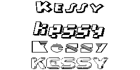 Coloriage Kessy