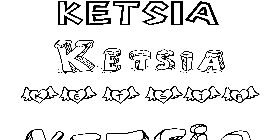 Coloriage Ketsia